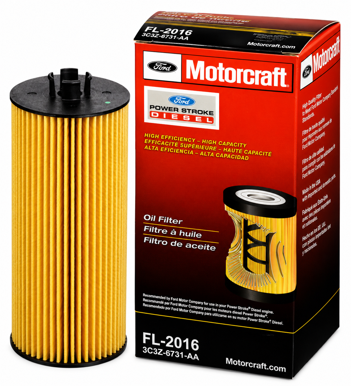 Motorcraft Oil Filter FL2016